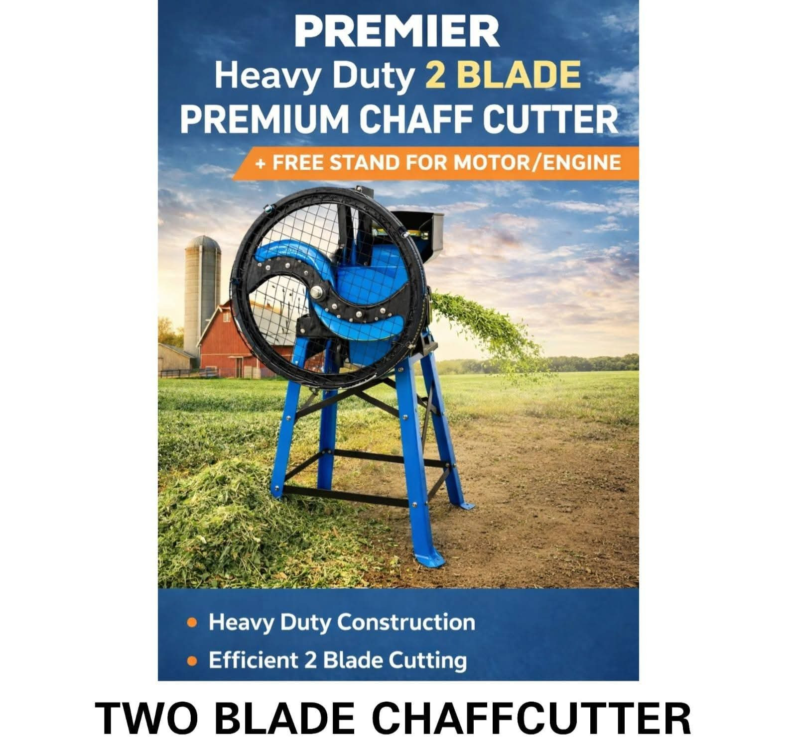 Premier Germany 2 Blade Chaff cutter