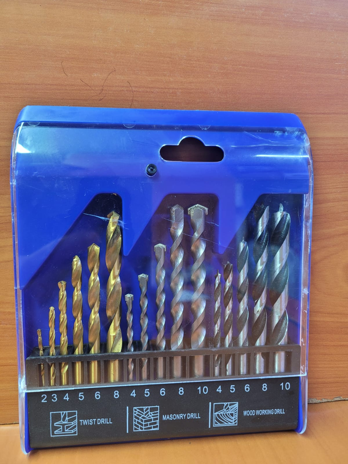 16-Piece Multi-Purpose Drill Bit Set