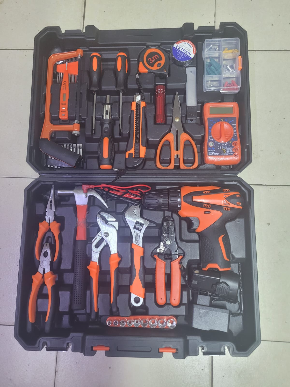 12v cordless  tool set