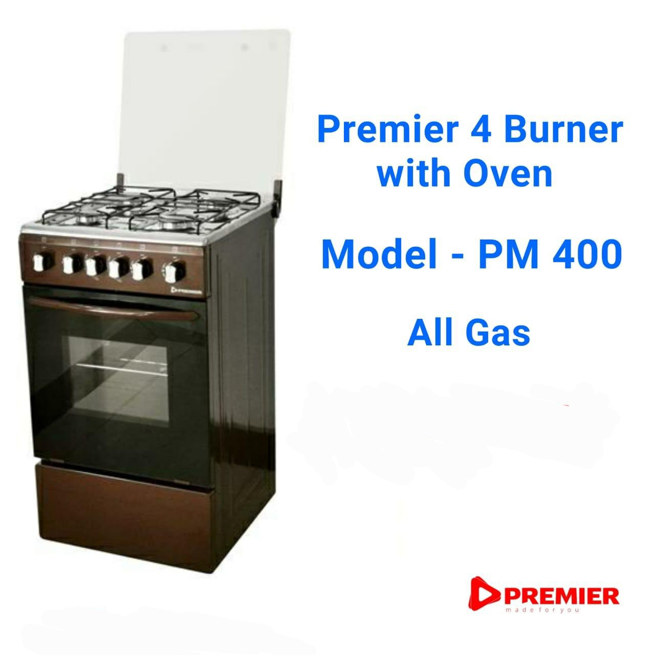 Premier 4 Burner with Oven