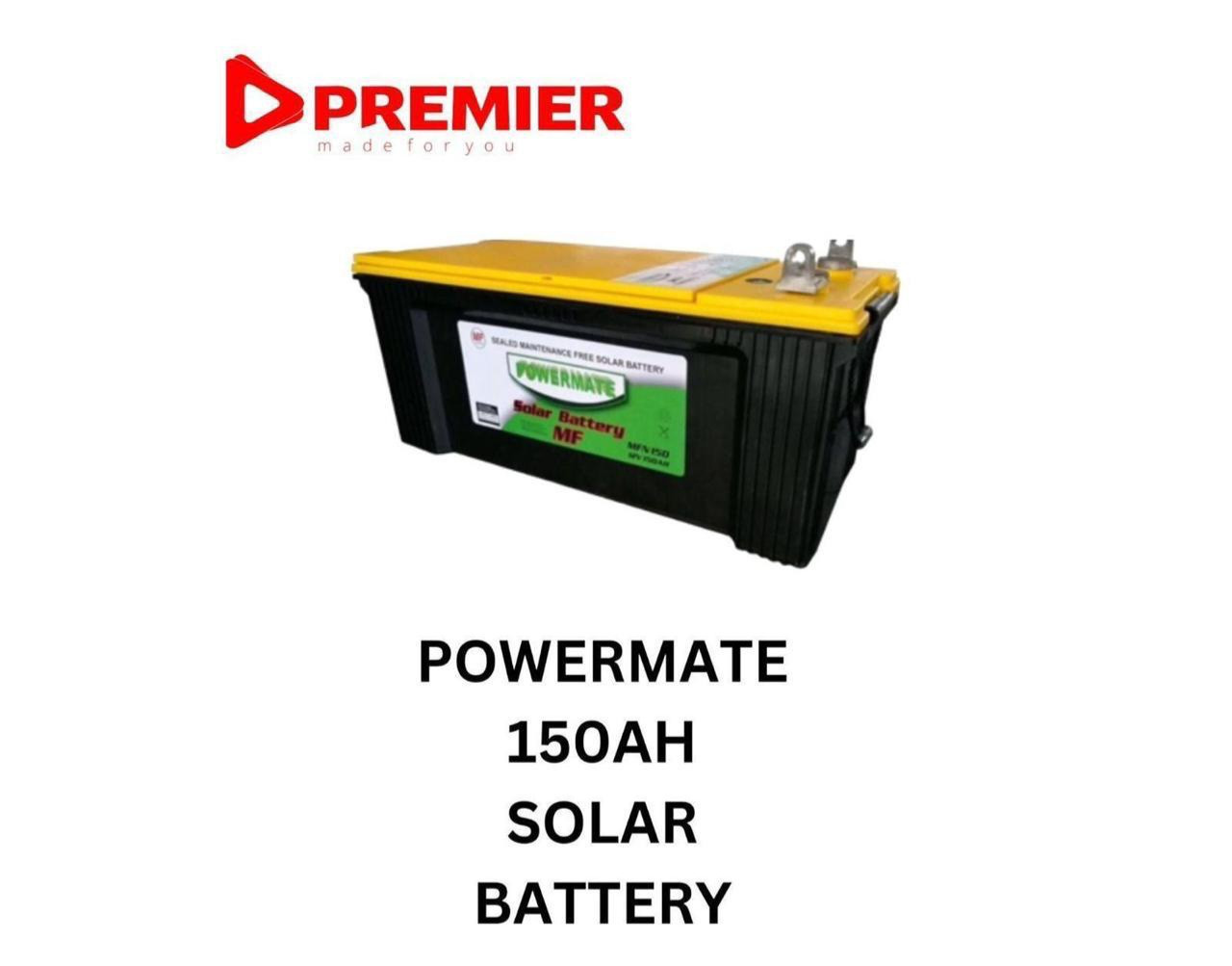 Powermate solar battery 150ah 12v
