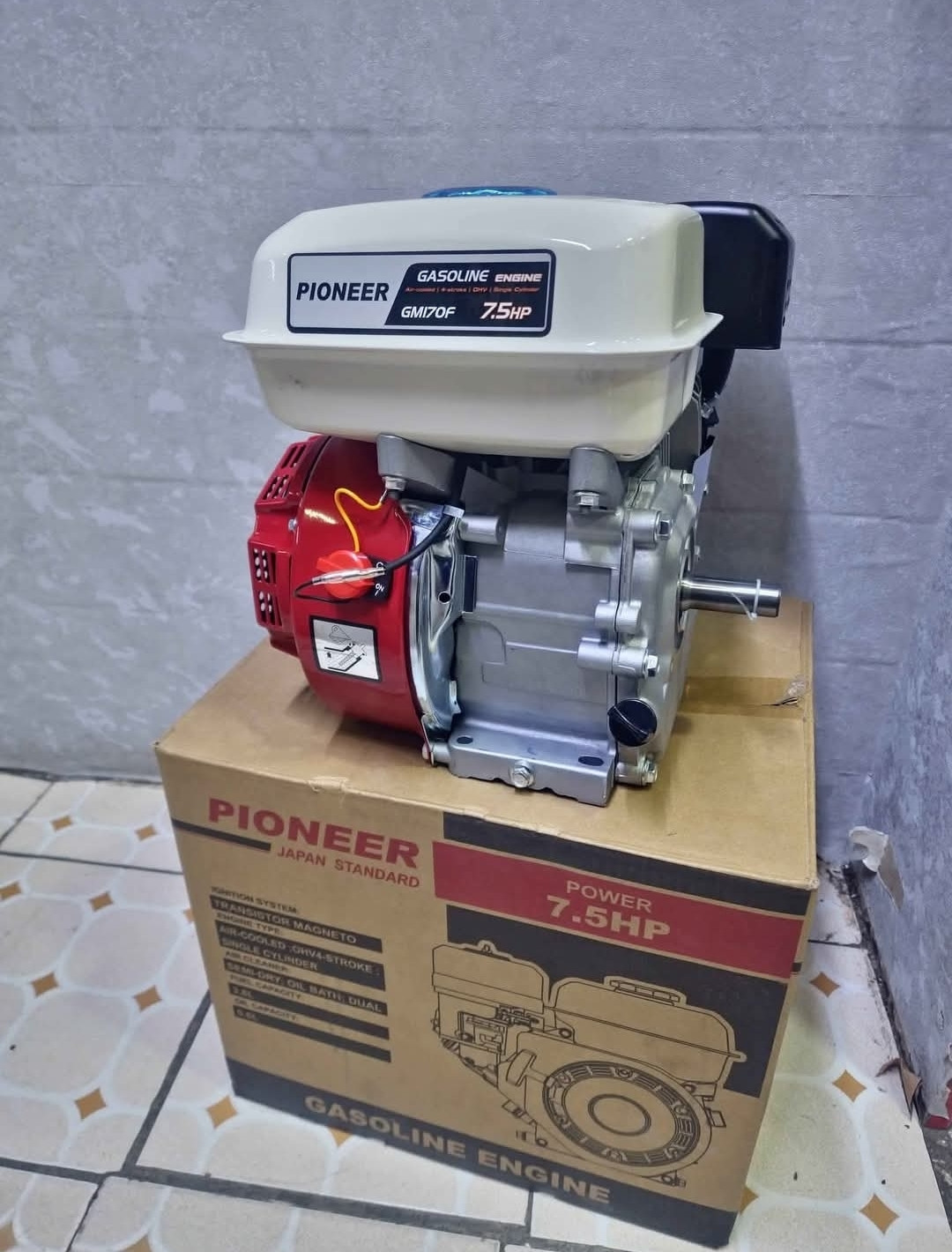 Pioneer 7.5HP Gasoline Engine