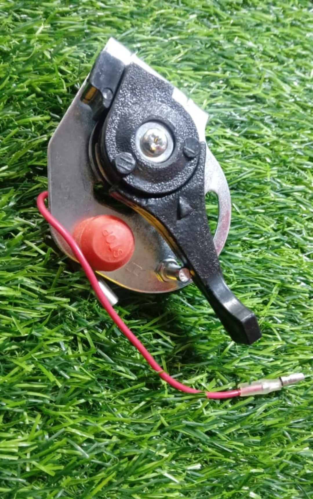 Sprayer stop and speed switch