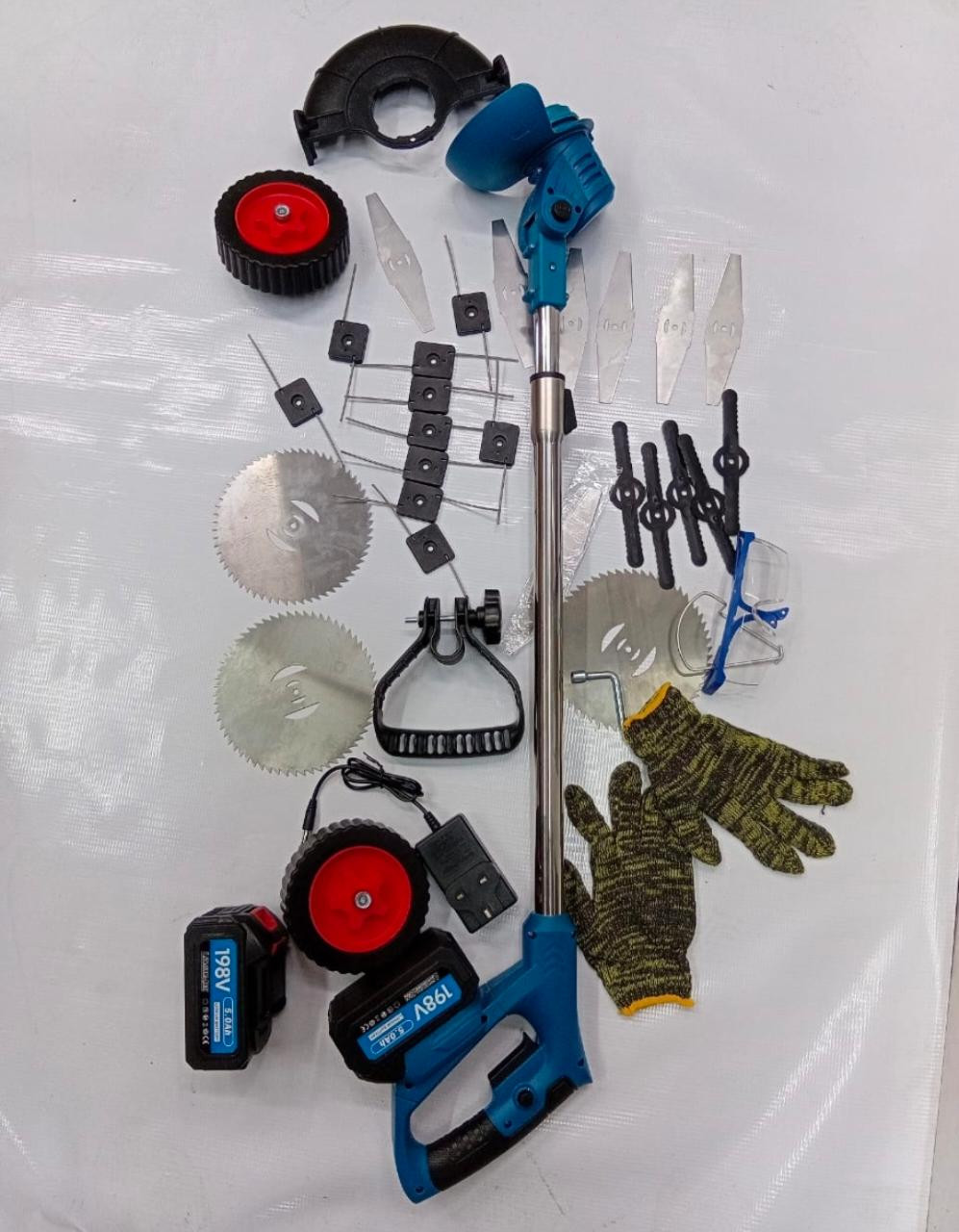 Professional Cordless Grass Trimmer & Lawn Mower